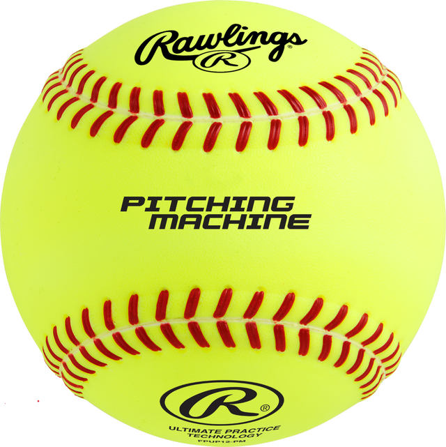 Rawlings FPUP12 12" Ultimate Practice Pitching Machine Fastpitch Softballs - 1 Dozen