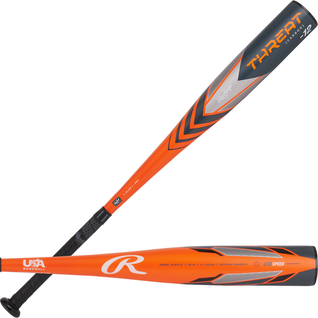 Rawlings Threat USA -12 Baseball Bat-1