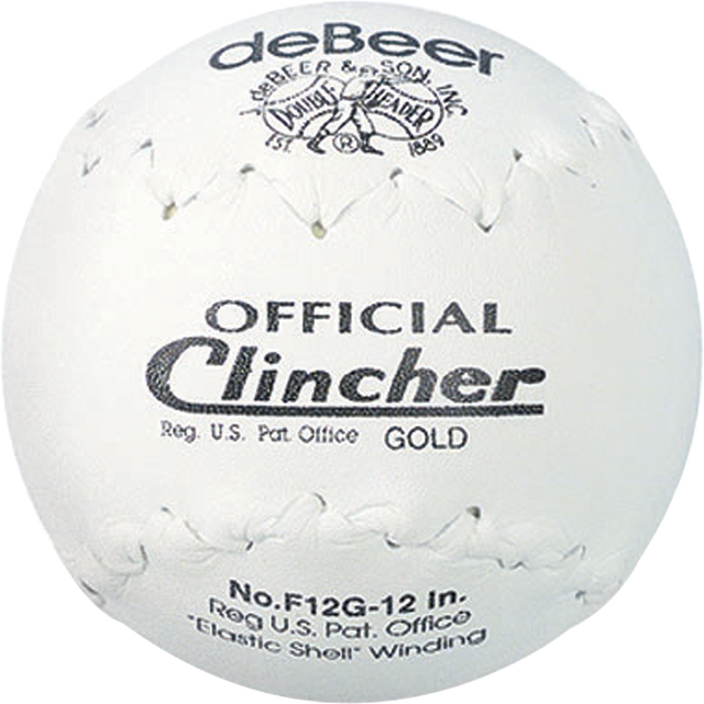 Rawlings 12" White TruTech Official Clincher Softball