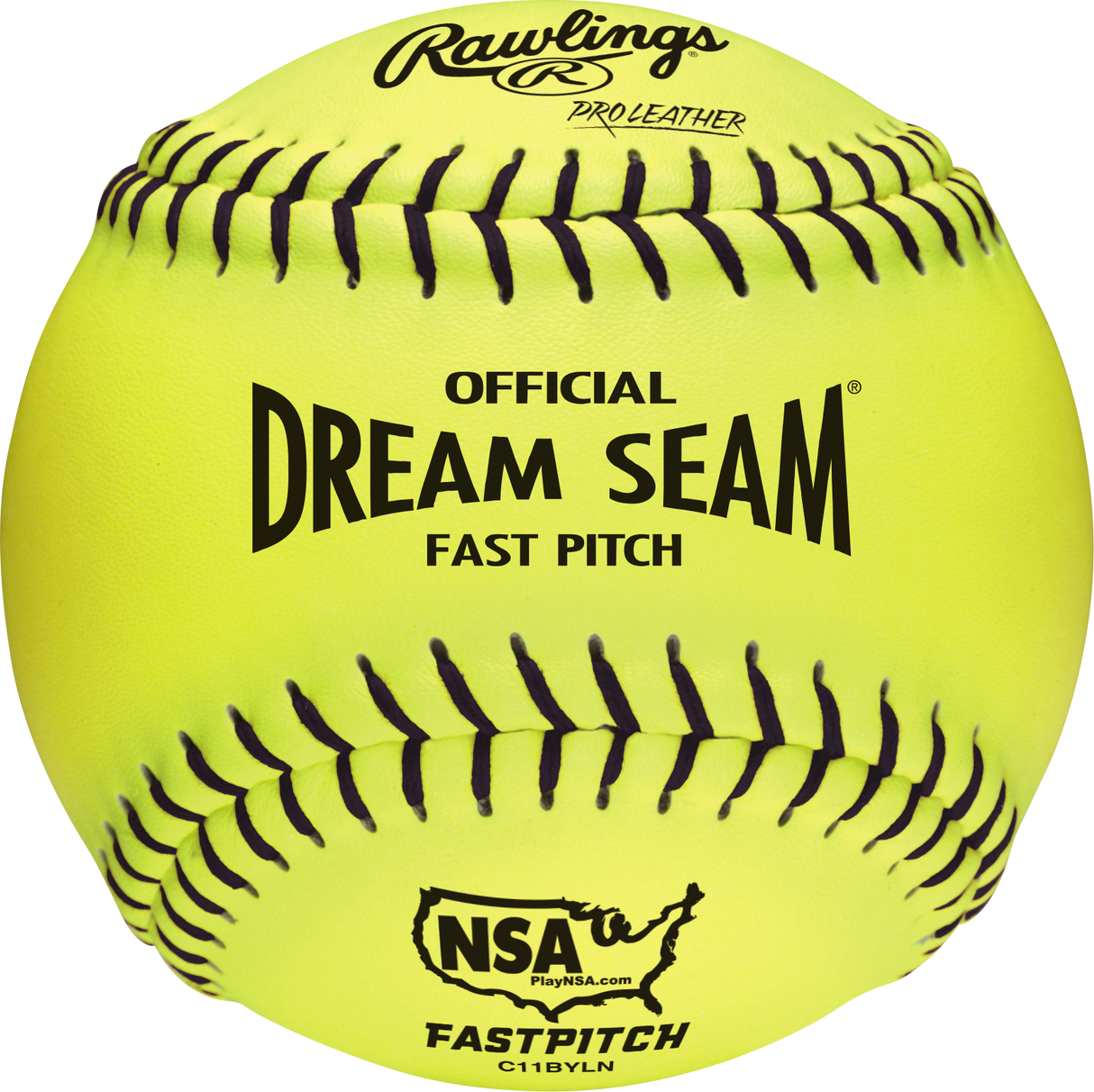 Rawlings 11-inch Official NSA Fastpitch Softball