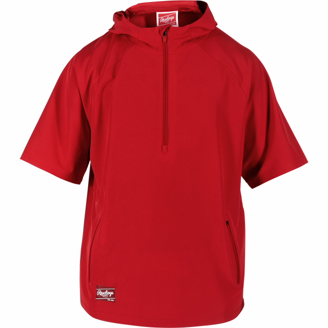 Rawlings Men's Colorsync Short Sleeve Hooded Jacket-1