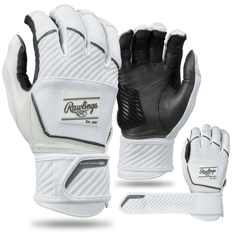 Rawlings Women's Workhorse Okc Fastpitch Softball Batting Gloves-1