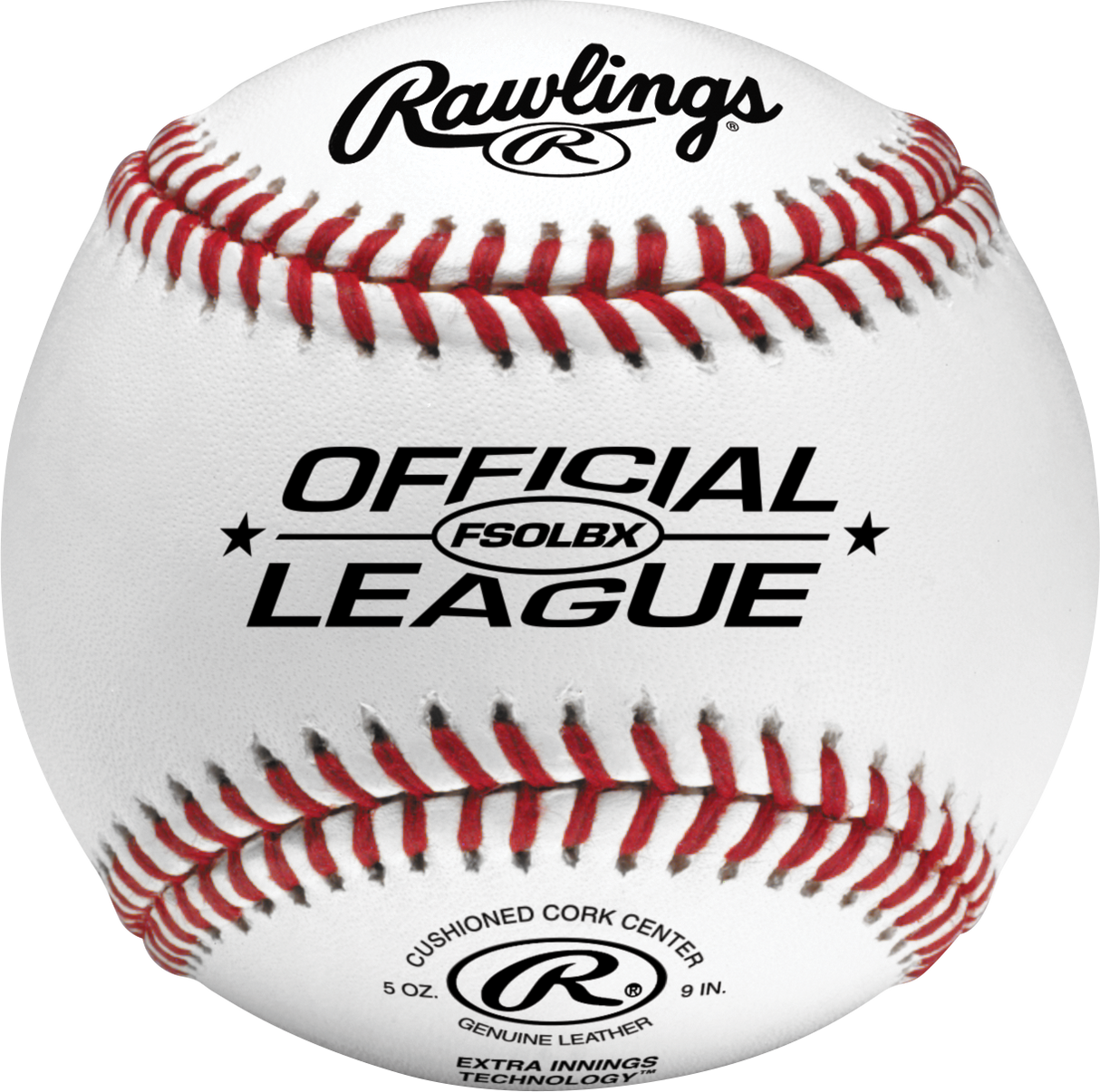 Rawlings Flat Seam Practice Baseball - 1 Dozen