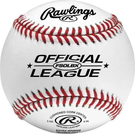 Rawlings Flat Seam Practice Baseball - 1 Dozen