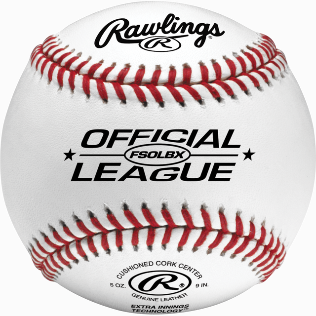 Rawlings Flat Seam Practice Baseball - 1 Dozen
