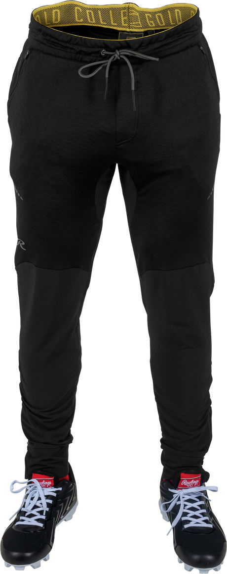 Rawlings Men's Gold Collection Zip Jogger Style Baseball Pant-1