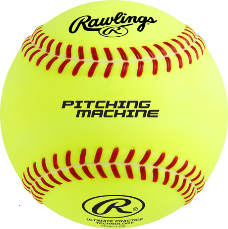 Rawlings FPUP11 11" Ultimate Practice Pitching Machine Fastpitch Softballs - 1 Dozen