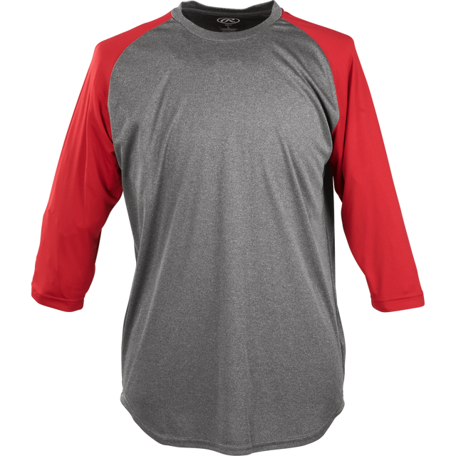 Rawlings Men's 3/4 Sleeve Shirt-1