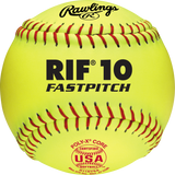 Rawlings USA 11 Inch Level 10 Firm Center Synthetic Cover Softballs