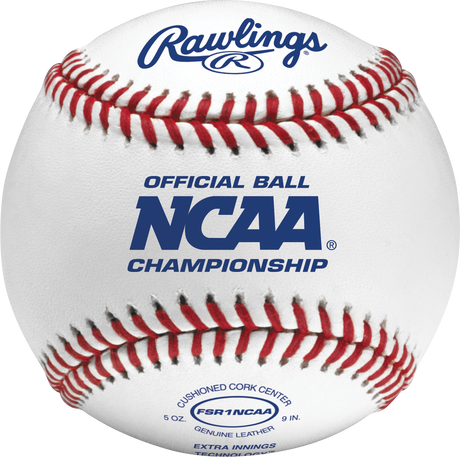Rawlings NCAA Flat Seam Cushioned Cork Center Wool Windings Eit Baseballs