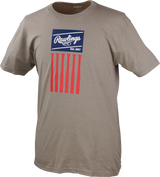 Rawlings Men's Rawlings Bat Flag T-shirt