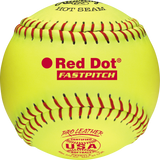 Rawlings 12-inch Pro Leather Red Dot USA Fastpitch Softball