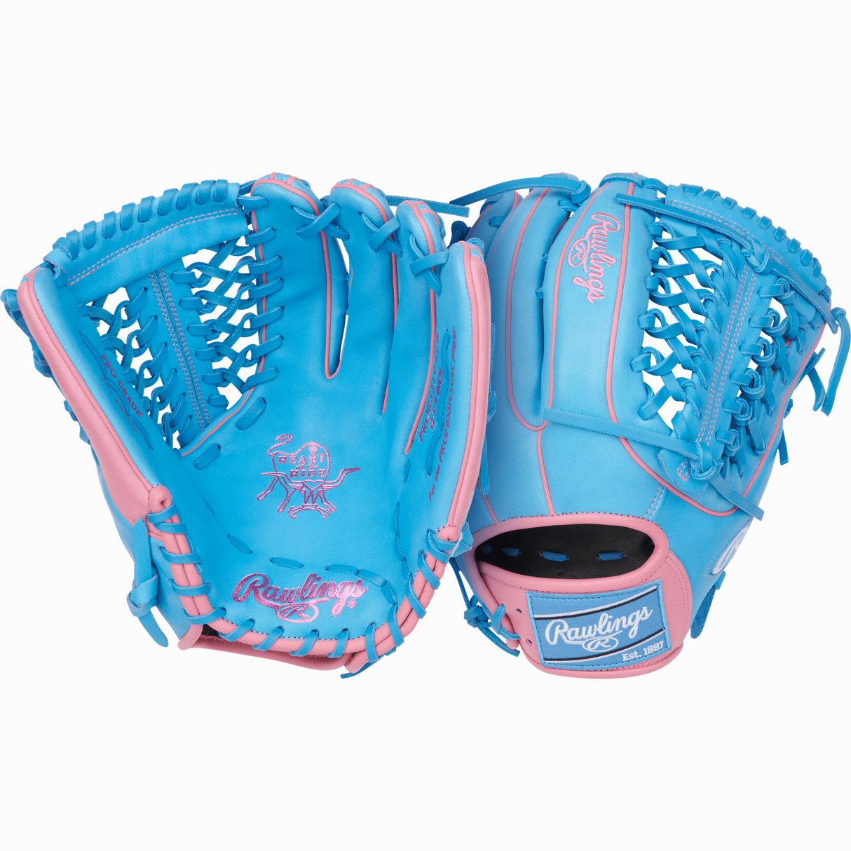 Rawlings Heart of the Hide 12.75" Outfield Baseball Glove-1