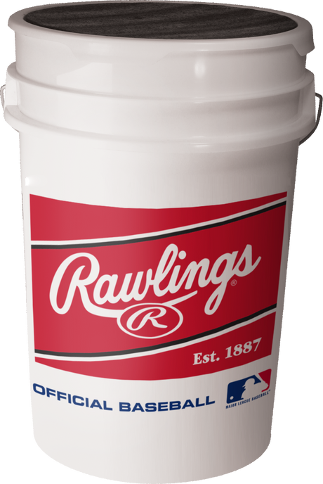 Rawlings MLB Baseball 6-gallon Bucket (6 Pack)