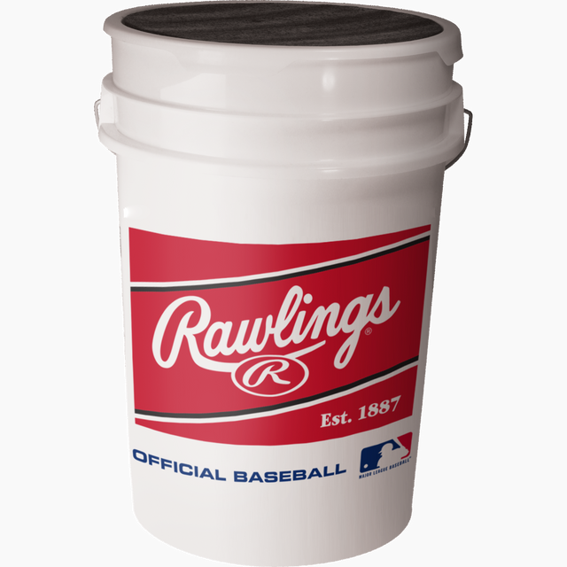 Rawlings MLB Baseball 6-gallon Bucket (6 Pack)