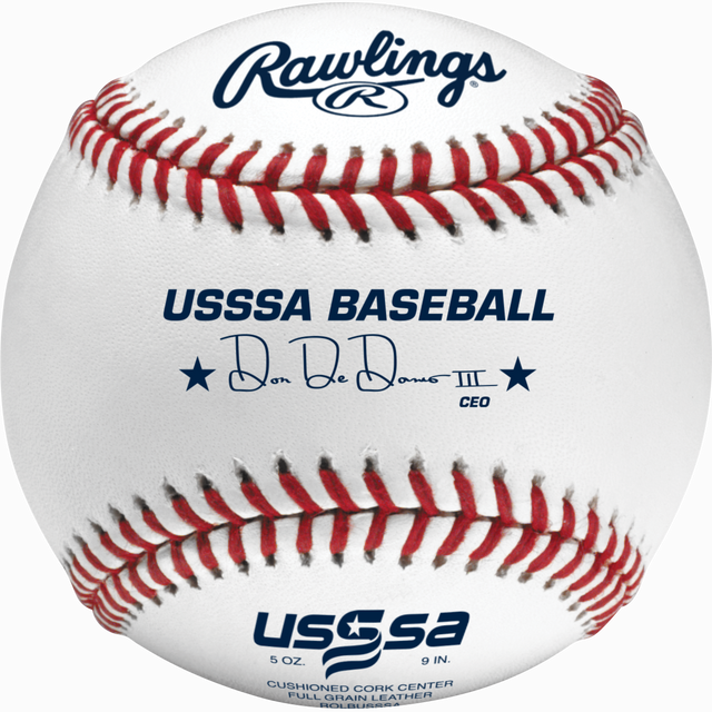 Rawlings USSSA Tournament Grade Cushioned Cork Center Baseballs
