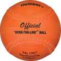 Rawlings One Dozen DeBeer 12" Clincher Orange Softballs