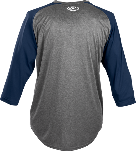 Rawlings Men's 3/4 Sleeve Shirt-2