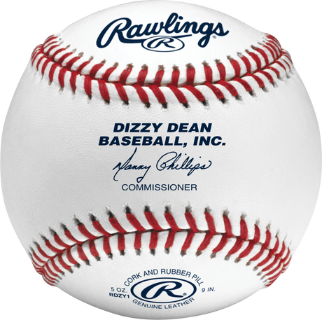 Rawlings RDZY1 Dizzy Dean Competition Grade Baseballs - 1 Dozen