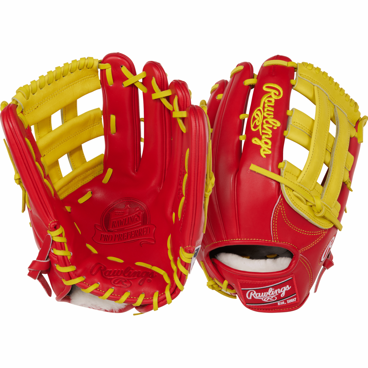 Rawlings Pro Preferred 12.75" Outfield Baseball Glove-1