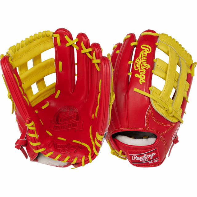Rawlings Pro Preferred 12.75" Outfield Baseball Glove-1