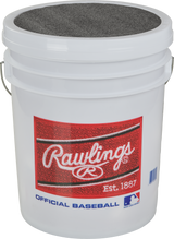Rawlings 6 Gallon Raised Seam Rolb1x Or Better Ball/bucket Combo-1