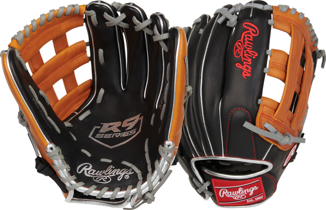 Rawlings R9 12" Outfield Baseball Glove-1