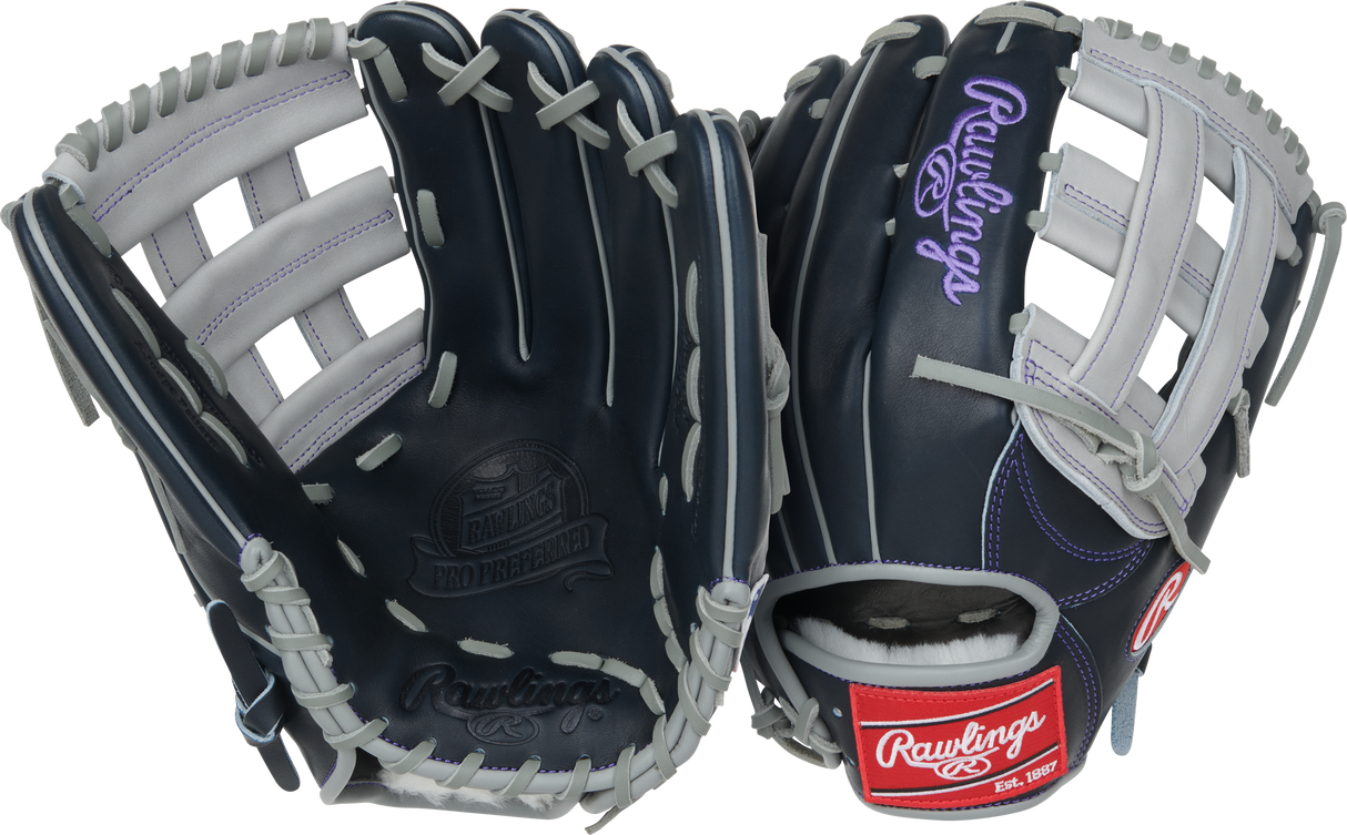 Rawlings Pro Preferred 12.75" Outfield Baseball Glove-1