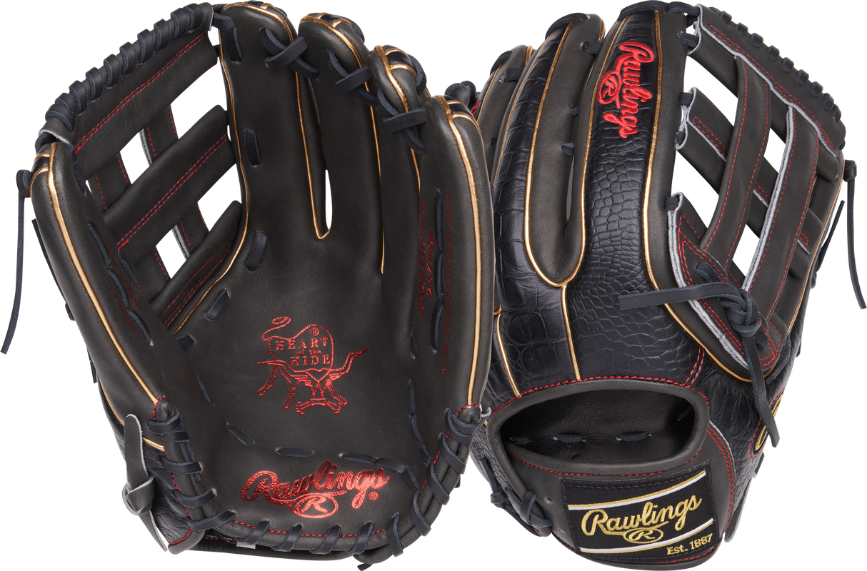 Rawlings Heart of the Hide 12.75" Outfield Baseball Glove-1