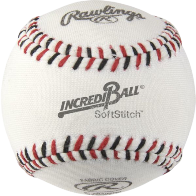 Rawlings Incredi-ball 9" White Softstitch Baseballs