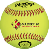 Rawlings Worth K-master Nfhs Yellow Poly-x Core Composite Cover Official Softballs
