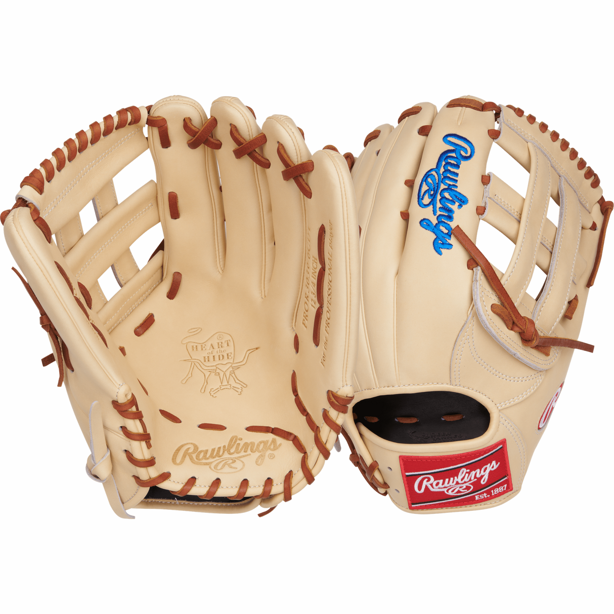 Rawlings Heart of the Hide 12.75" Outfield Baseball Glove-1