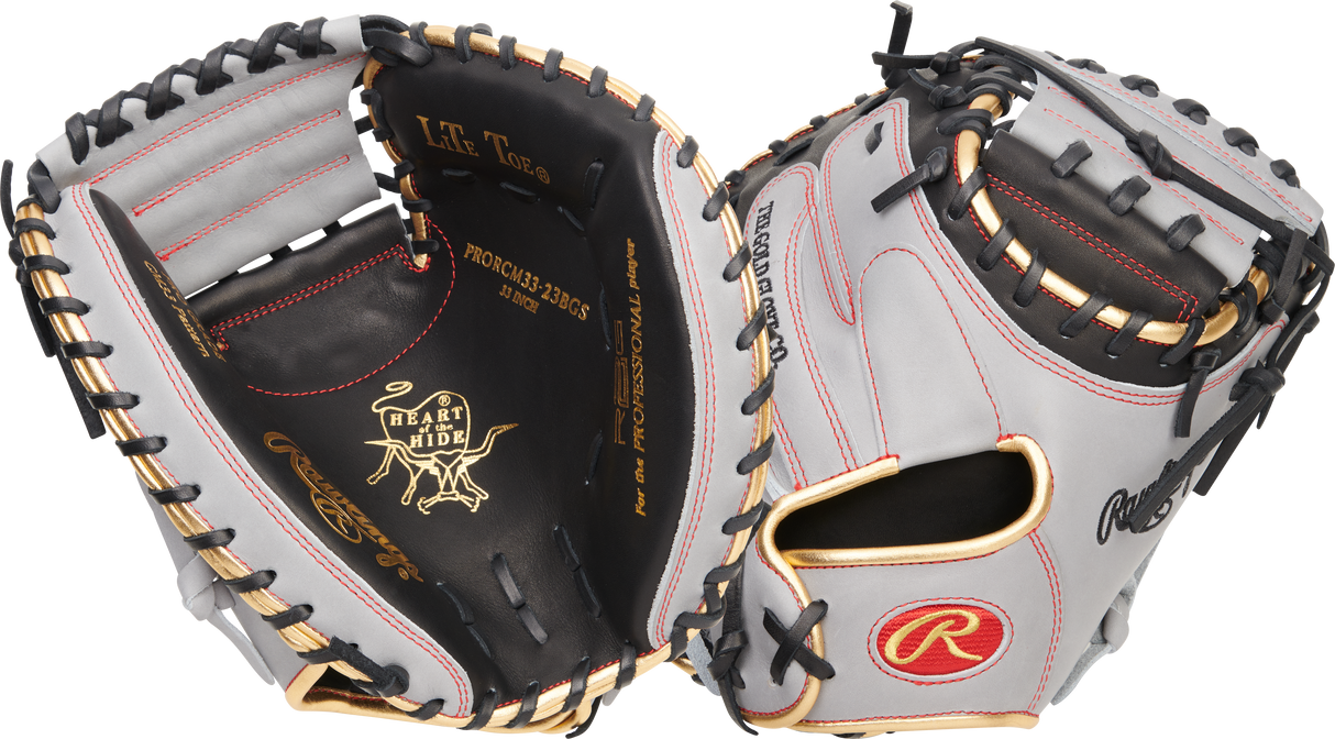 Rawlings Heart of the Hide 33" Catcher Baseball Mitt-1