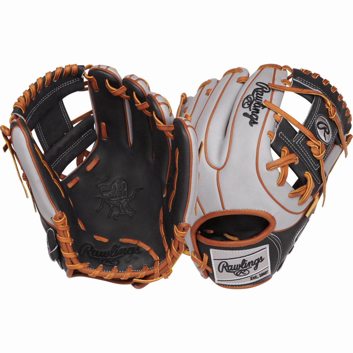 Rawlings Heart of the Hide 13" Outfield Baseball Glove-1