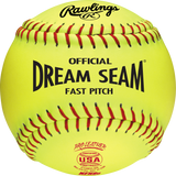 Rawlings ASA Nfhs 12 Inch Dream Seam High Density Cork Core Leather Softballs