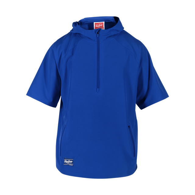 Rawlings Youth Colorsync Short Sleeve Hooded Jacket-1