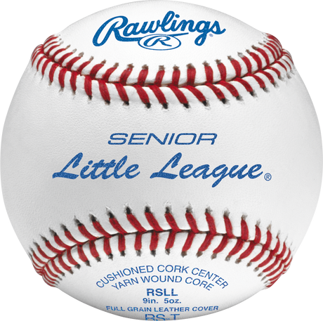 Rawlings Senior Little League Tournament Grade Cushioned Cork Center Baseballs
