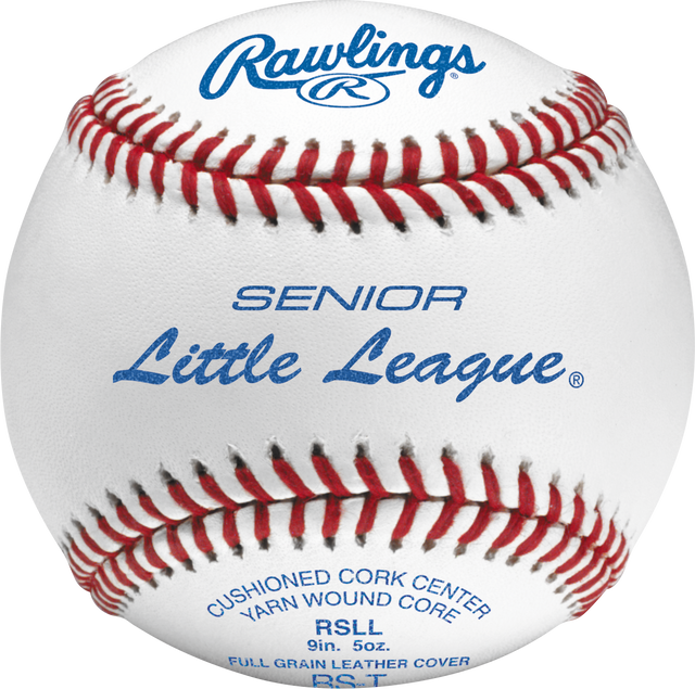 Rawlings Senior Little League Tournament Grade Cushioned Cork Center Baseballs