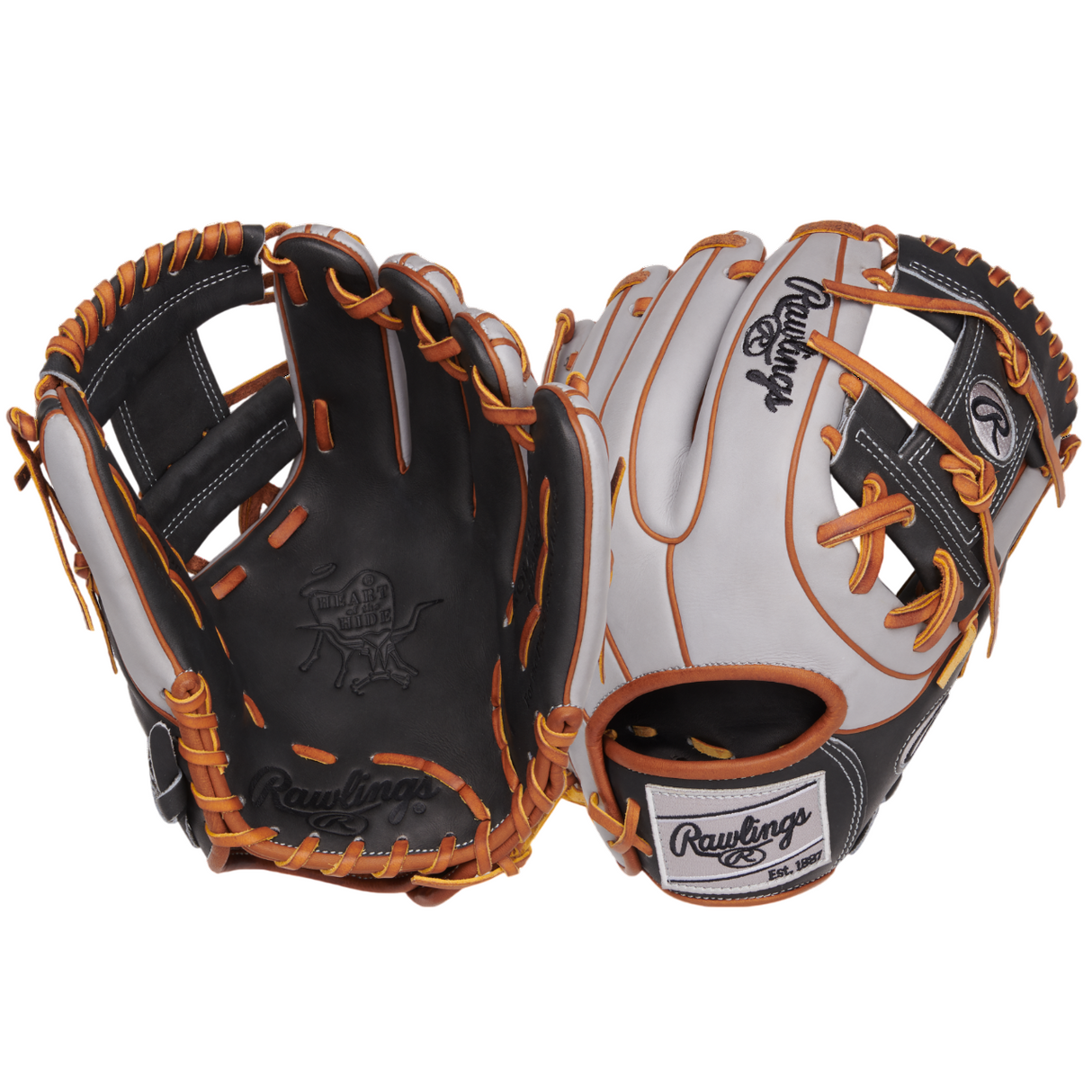 Rawlings Heart of the Hide 11.5" Infield Baseball Glove-1