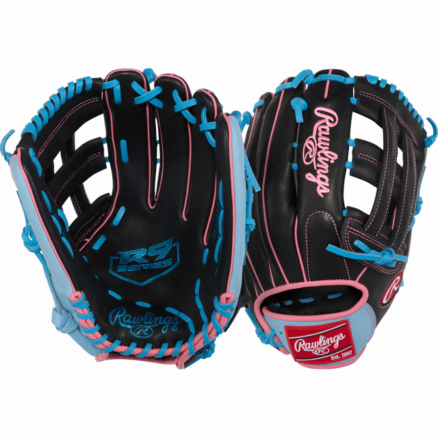 Rawlings R9 12.75" Outfield Baseball Glove-1