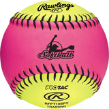 Rawlings 10" Optic Pink/optic Yellow Fpex Soft Training Ball