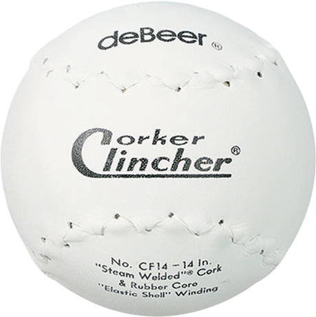 Rawlings 14" White TruTech Corker Clincher Ball