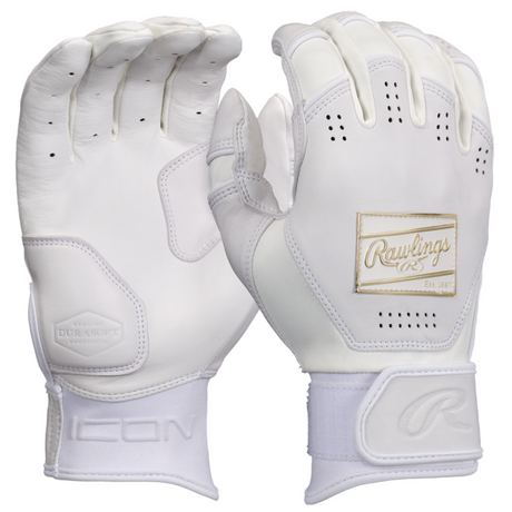 Rawlings Adult Icon Baseball Batting Gloves Baseball Batting Gloves Adult