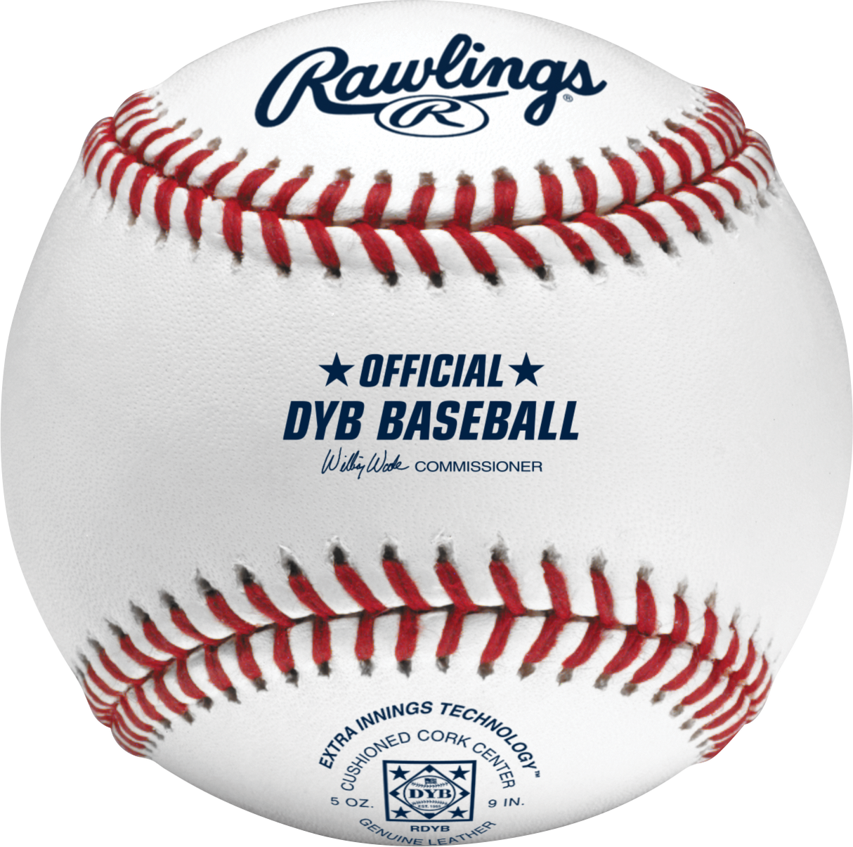 Rawlings Dixie Youth Baseball Tournament Grade Cushioned Cork Center Baseballs