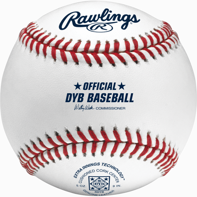 Rawlings Dixie Youth Baseball Tournament Grade Cushioned Cork Center Baseballs