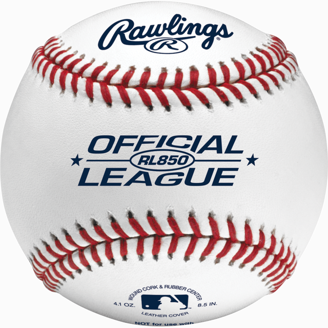 Rawlings Offical League Leather 8.5" Baseball