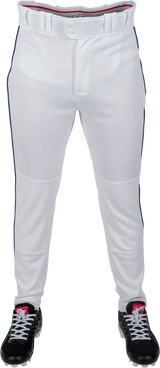 Rawlings Adult 150 Jogger Fit Baseball Pant with Piping-1