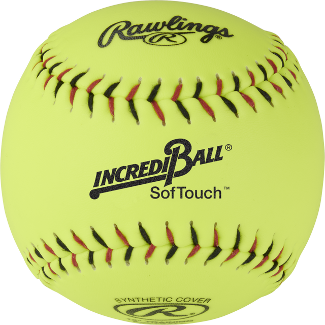 Rawlings Incredi-ball 12" Yellow Softtouch Softballs