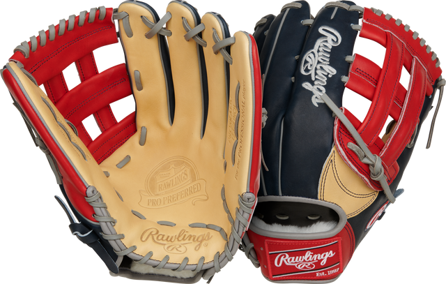 Rawlings Pro Preferred 12.75" Outfield Baseball Glove-1