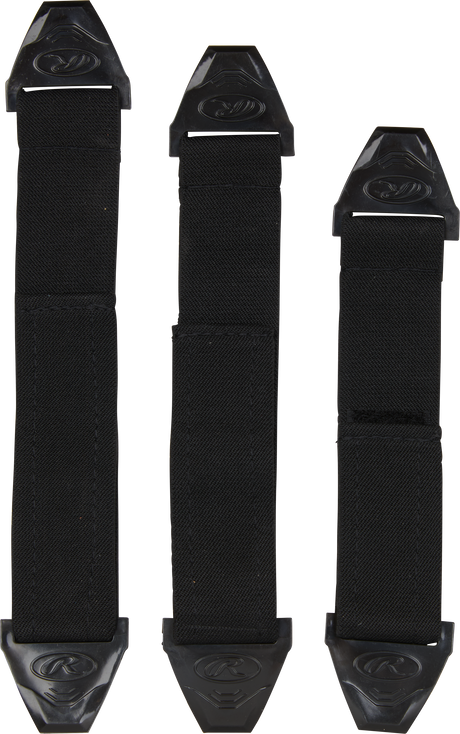 Rawlings Baseball MACH Leg Guard Replacement Straps - Set of 3-1